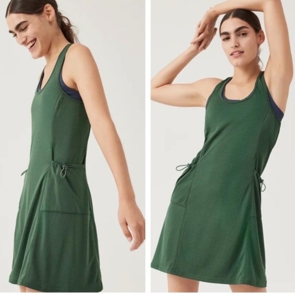 Outdoor Voices RecMesh Dress - Evergreen